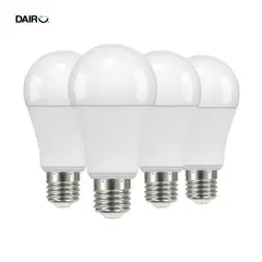 DAIRU - Set de 4 Bombillos Led A60 E27 13.5w Luz Cálida Certificado