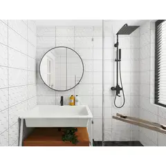 HOLZTEK - Pared Cerámica Estructurada Hexágonos 25x40cm Caja 1.5 m2