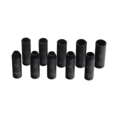 UBERMANN - Set 9 Piezas Copas 1/2pg Impacto mm