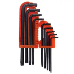 BAUKER - Set 9 Piezas Llaves Torx