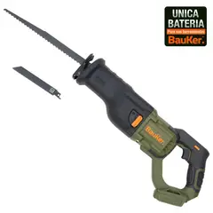 BAUKER - Sierra Sable 20v Brushless Sin Bateria Y Cargador