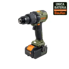 BAUKER - Taladro Percutor ½ Pulgada 20v Brushless 2 Baterias