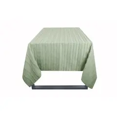 JUST HOME COLLECTION - Mantel Jacqua Cuadrado 180x180cm Verde