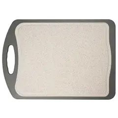 JUST HOME COLLECTION - Tabla de Picar en Bambú 2 Caras 39x28 Gris