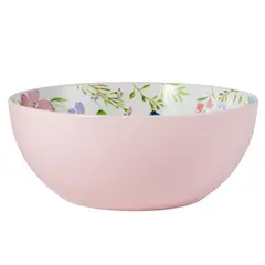 JUST HOME COLLECTION - Bowl Ensalada Flores Multicolor 22.8cm