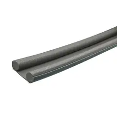 FIXSER - Pack x 2 Bajo Puerta Doble Rollo Gris 130cm