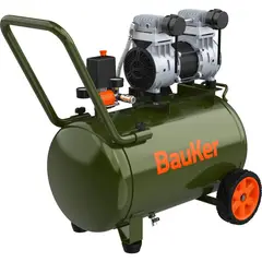 BAUKER - Compresor 50 Litros Silencioso