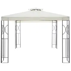 JUST HOME COLLECTION - Pérgola Metálica Panel Doble 3x3 mt Natural