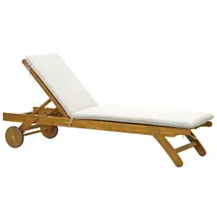 JUST HOME COLLECTION - Asoleadora Metal con Cojín Boracay