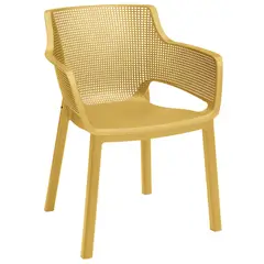 KETER - Silla Resina Elisa Amarilla