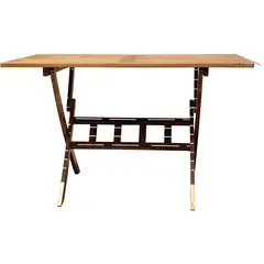 JUST HOME COLLECTION - Mesa Plegable Madera Acacia Bristol 120x70