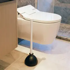 KLEINE WOLKE - Chupa Destapacañerias/Inodoros Cabezal Reforzado Mango en Plástico