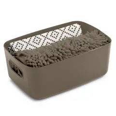 JUST HOME COLLECTION - Set de 3 Piezas Baño Taupe