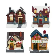 undefined - Casa Iluminada 10cm Surtida de Navidad