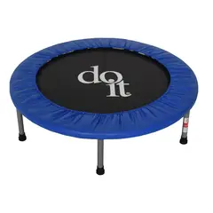 DO IT - Trampolín Cama Elástica Para Ejercicio 91 Cm Negro