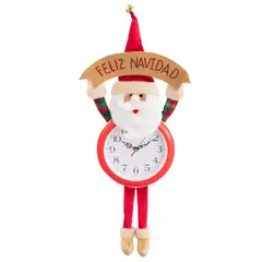undefined - Reloj de Navidad Pared Santa 60cm Xstory