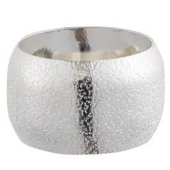 DEAR SANTA - Set de 2 Anillos Servilleta de Navidad Plateado