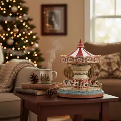 undefined - Carrusel Navideño Animado Niños 33cm