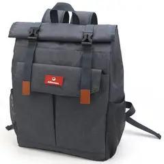 KLIMBER - Morral Tela Tipo Lonchera Térmica Houston Gris