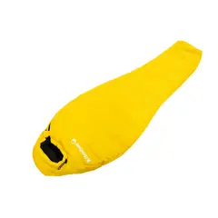 KLIMBER - Saco de Dormir Recto Extreme Tempoerature 220x80Cm Amarillo/Negro