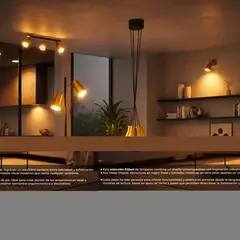 JUST HOME COLLECTION - Barra Eldani 3 Luces Gu10 Dorado