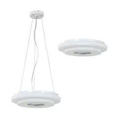 JUST HOME COLLECTION - Plafón LED Shine Con 3 Cambios de Temperatura de Color Blanco
