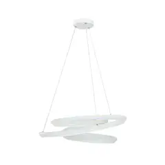 JUST HOME COLLECTION - Lámpara Colgante Led Halifax Blanco