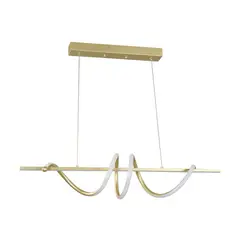 JUST HOME COLLECTION - Lámpara Colgante Dinant Led Dorado Certificado