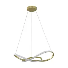 JUST HOME COLLECTION - Lámpara Colgante Led Namur Dorado