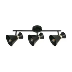 JUST HOME COLLECTION - Barra Savannah 3 Luces E27 Negro