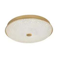 JUST HOME COLLECTION - Plafón LED Roma Con 3 Cambios de Temperatura de Color Dorado
