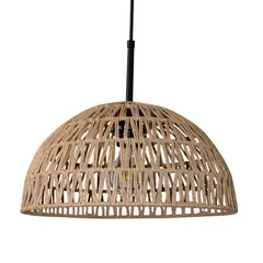 JUST HOME COLLECTION - Lámpara Colgante Hening 1 Luz E27 Natural