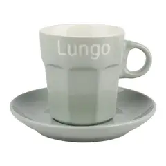 JUST HOME COLLECTION - Setx6 Taza 230ml Rack Metálico