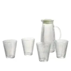 JUST HOME COLLECTION - Set Jarro 800ml + 4 Vasos 200ml