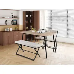 JUST HOME COLLECTION - Juego de Comedor Havana Negro
