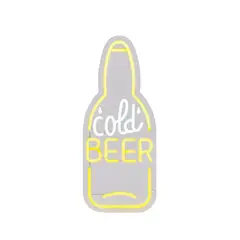 JUST HOME COLLECTION - Lámpara LED Neón Bat Beer