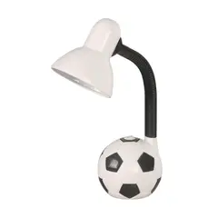 JUST HOME COLLECTION - Lámpara Escritorio LED Pelota Blanco/Negro