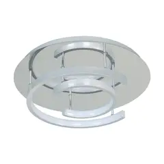 JUST HOME COLLECTION - Lámpara Techo Led Tara Cromo