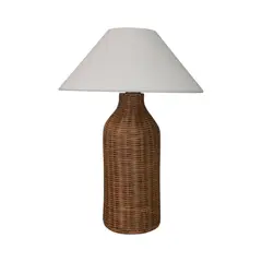 JUST HOME COLLECTION - Lámpara Mesa Birkerod 1 Luz E27 Natural