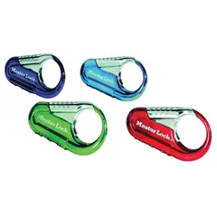 MASTERLOCK - Candado Con Clave Multicolor