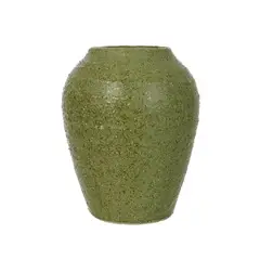 JUST HOME COLLECTION - Jarron Cerámica 13cm Green