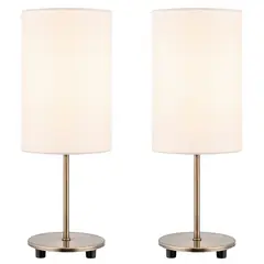 CASA BONITA - Set de 2 Lámpara Mesa New Niza E27