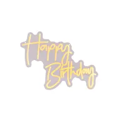 JUST HOME COLLECTION - Lámpara LED Neón Bat Birthday