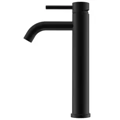 SENSI DACQUA - Grifería Lavamanos Monocontrol Alta Macaron Negro