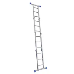BAUKER - Escalera 3.55m Art 12p + Plataforma