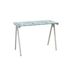 JUST HOME COLLECTION - Escritorio de Vidrio Perro 110x50x76 cm