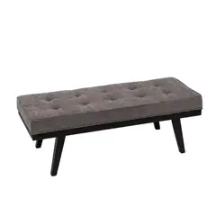 JUST HOME COLLECTION - Banqueta Rau 45x120x40 cm Gris Claro