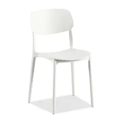 JUST HOME COLLECTION - Silla Apilable Lady Amarillo