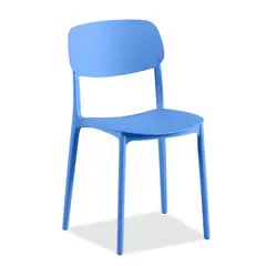 JUST HOME COLLECTION - Silla Apilable Lady Amarillo