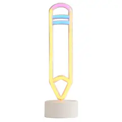 JUST HOME COLLECTION - Lámpara LED Neón Batería Lápiz